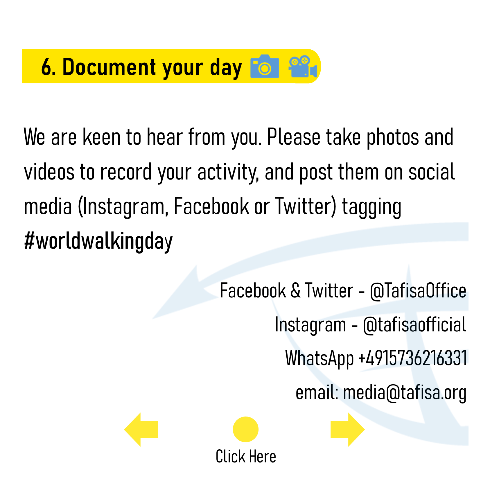 6. Document your day